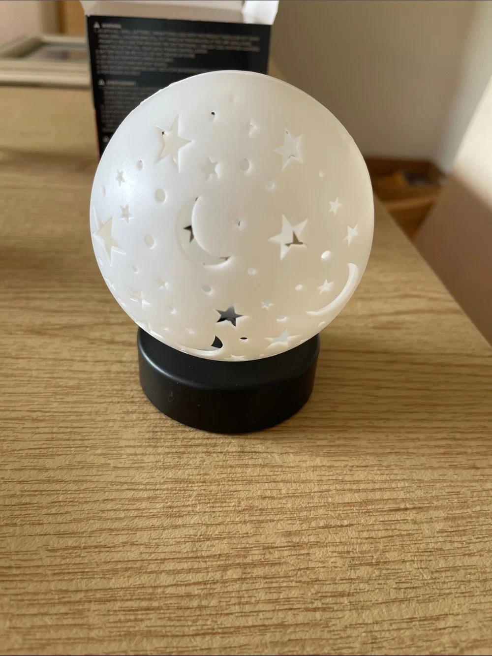 Globe Light - Color-Changing Rainbow Moon & Stars